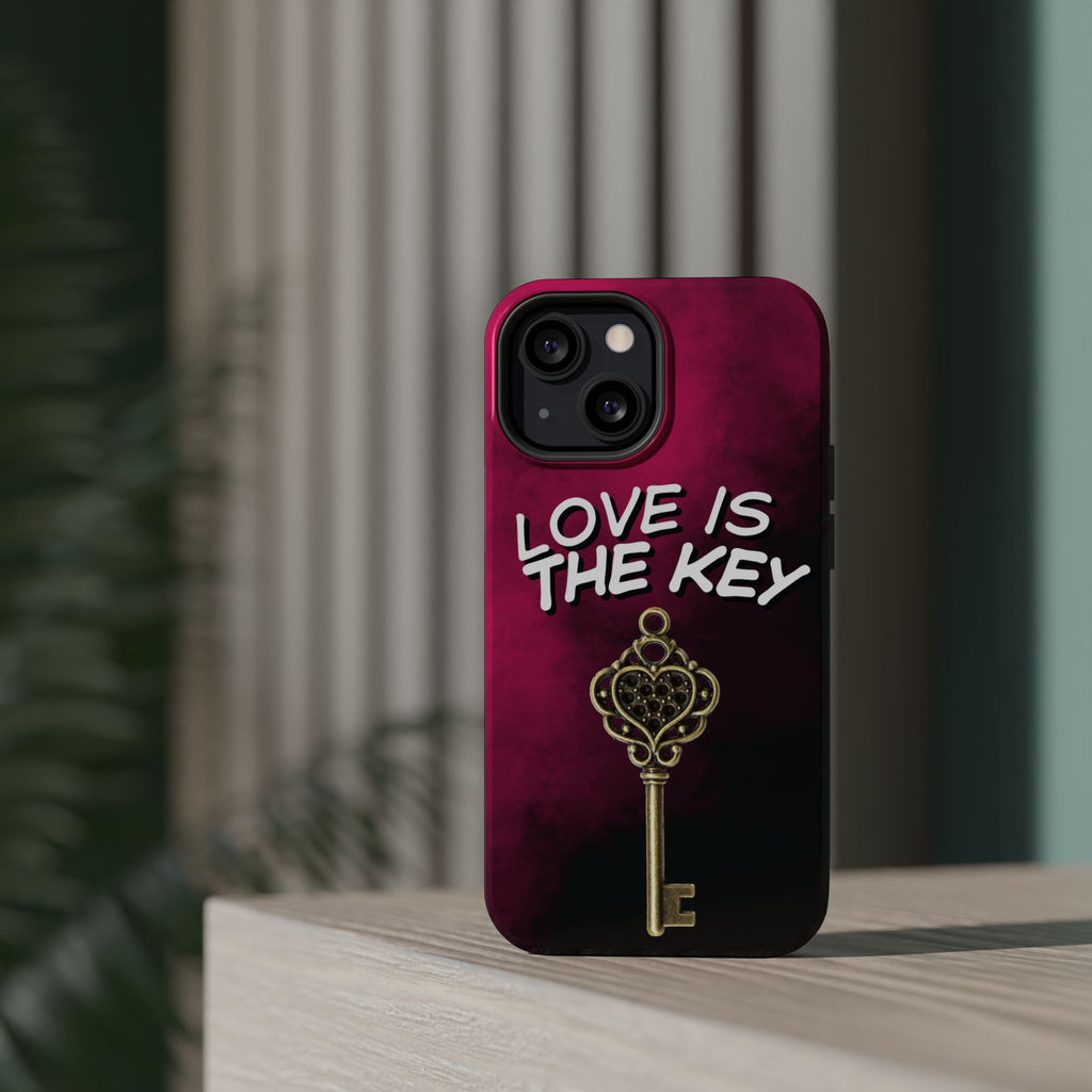Love is the Key Phone Case