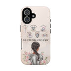 Armor of God (Dark haired woman) phone case