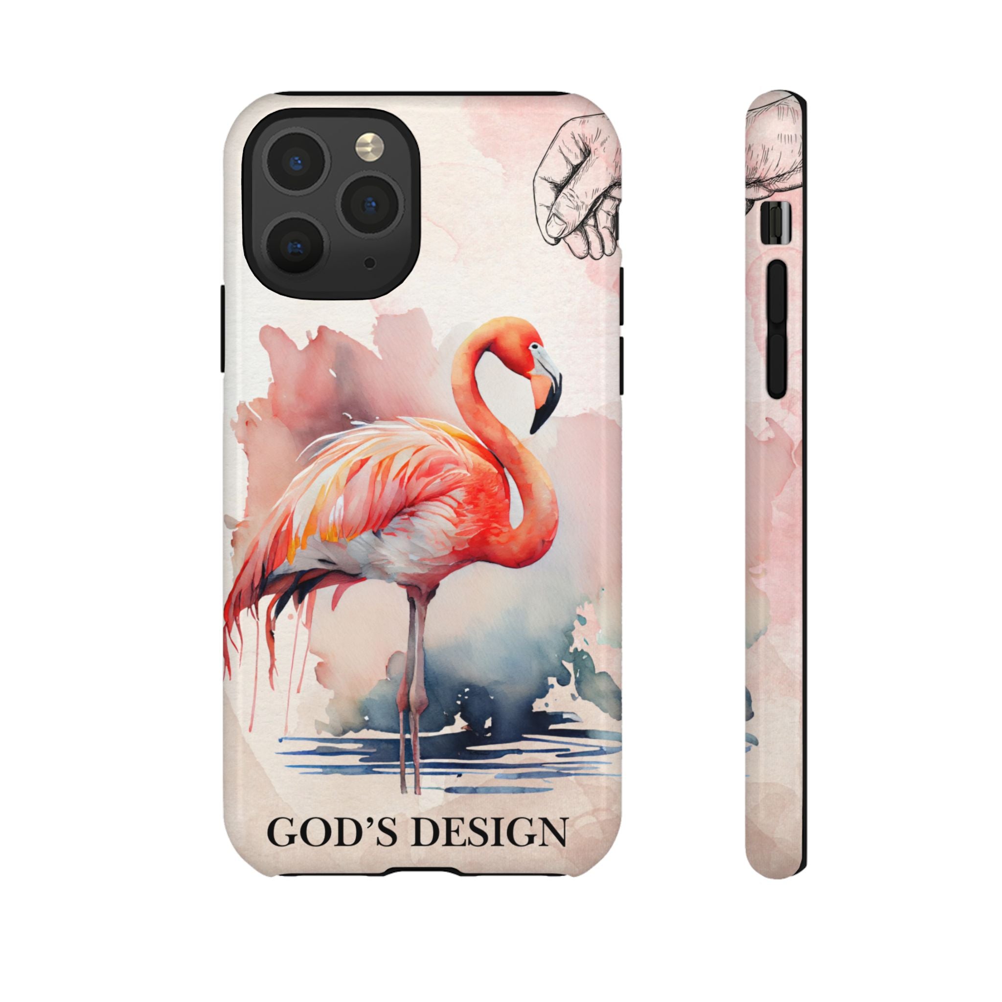 God’s Design Pink Flamingo Case