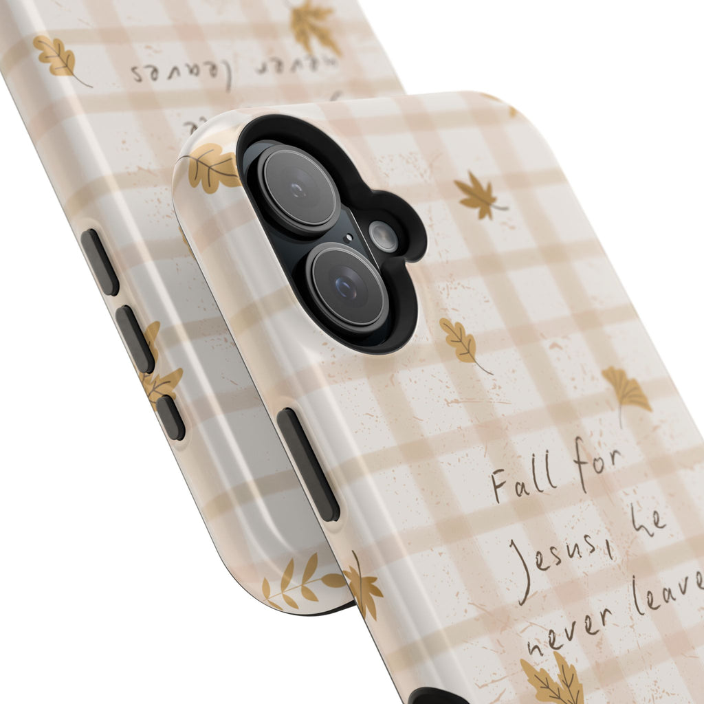 Fall for Jesus Phone Case