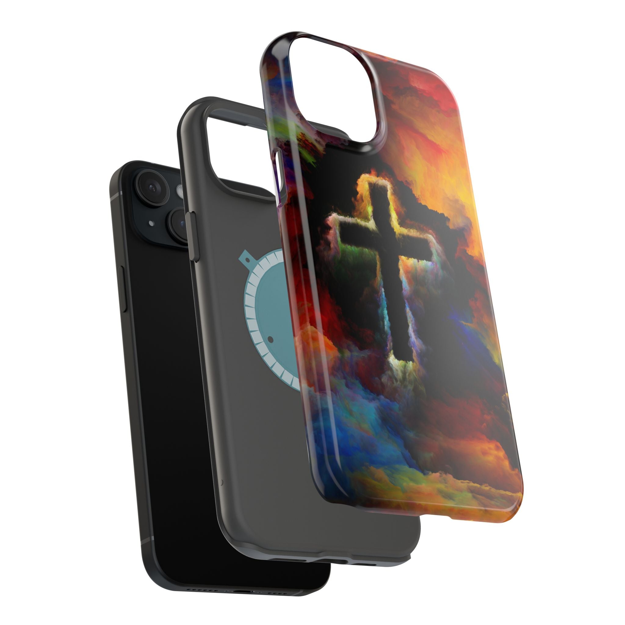 Watercolor Cross Phone Case