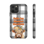 Faith Can Mooooove Mountains Phone Case