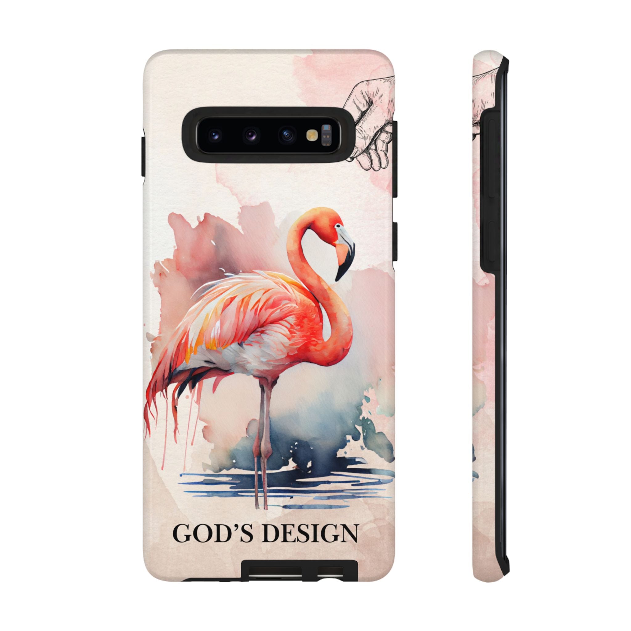 God’s Design Pink Flamingo Case